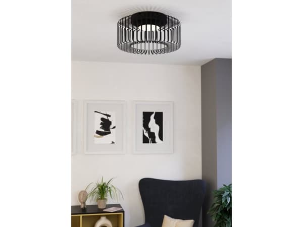 EGLO CONNECT-Z GINESTRONE-Z loftlampe i sort