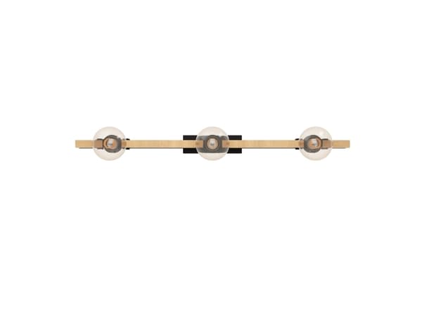 EGLO BAILRIGG LOFT 3XE27 SORT/NATUR