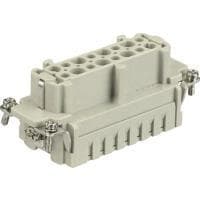 Harting 09 33 016 2716 Busindsats Han® E 16 + PE Burklemme 1 stk.