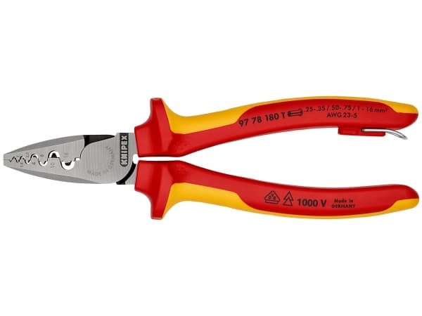 Knipex Crimptång för kabelhylsor
