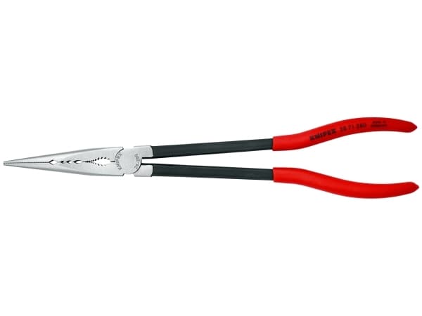 Knipex 28 71 280, Nåltänger, 2 cm, 7,65 cm, 9 mm, Plast, Svart, Röd