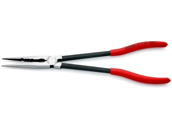 Knipex 28 71 280, Nåltänger, 2 cm, 7,65 cm, 9 mm, Plast, Svart, Röd