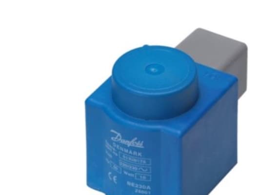 Danfoss BE230DS spole - Spole för magnetventil, anslutningslåda, 230 V, DC, IP67