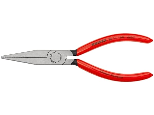 Knipex 30 11 160, Nåltänger, 5 mm, 4,65 cm, Stål, Plast, Röd