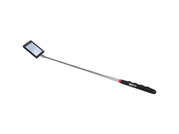 Inspeksjonsspeil teleskopisk med belysning 260-760mm, 50x80mm, KS Tools