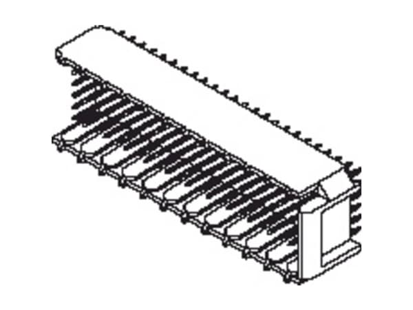 Molex stiftkapsling PCB 736431200 10 st