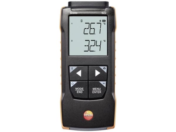 testo 922 Temperatur-måleudstyr -50 - +1000 °C Anturityyppi K