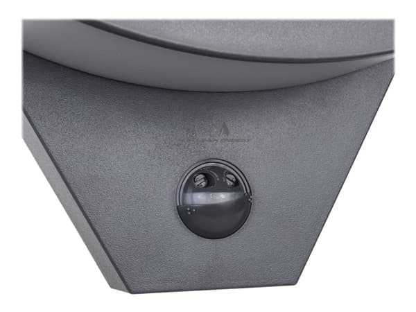 Maclean MCE290 - Vegglampe - LED - 10 W (ekvivalent 100 W) - nøytralt hvitt lys - 4000 K - grå