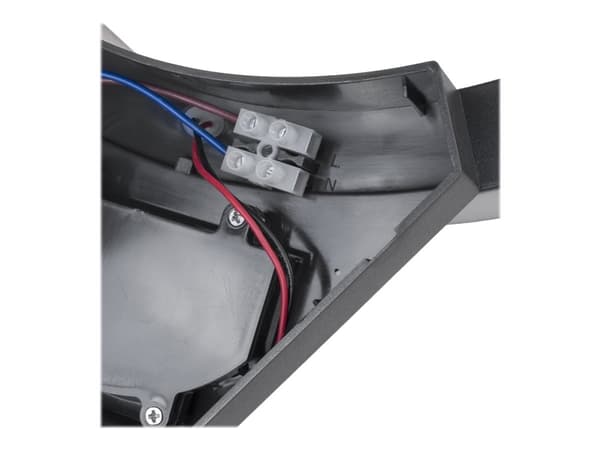 Maclean MCE290 - Vegglampe - LED - 10 W (ekvivalent 100 W) - nøytralt hvitt lys - 4000 K - grå