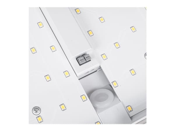 Seinävalaisin MACLEAN MCE292W LED-valaisimet talon numero hämärätunnistimella 950lm 12W 12W IP65 auringonvalon kestävä UV-kestävä valkoinen