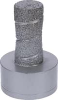 Miniatyrbild 1 av 4: Bosch Best for Ceramic DRYspeed - fräshuvud - för keramik - 20 mm - X-LOCK (2608599038)