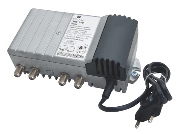 Triax GHV 940 Kaapeli-TV-vahvistin 8-double 40 dB:n vahvistin