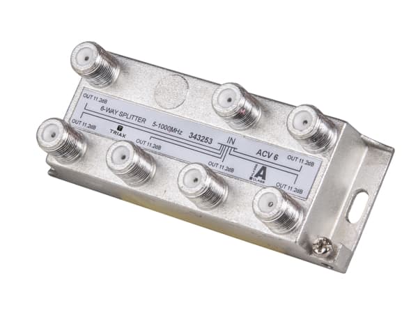 Triax ACV 6, Kabelkniv, 75 O, 5 - 1000 MHz, Zink, Zink, Honkoppling