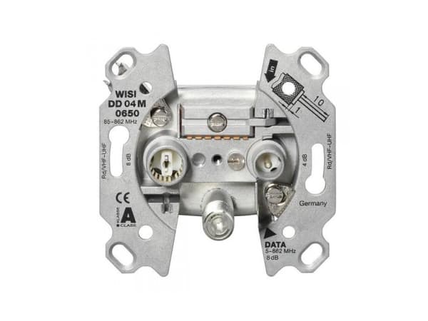 Wisi DD 04 M 0650, 1 moduuli(t), Ruostekyllästetty jalka, 70 mm, 22 mm, 70 mm, 212 mm Ruostumaton teräs