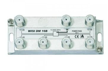 Wisi DM 16 B, Kabelkniv, 5 - 2400 MHz, Silver, 1 styck, F, 92 mm