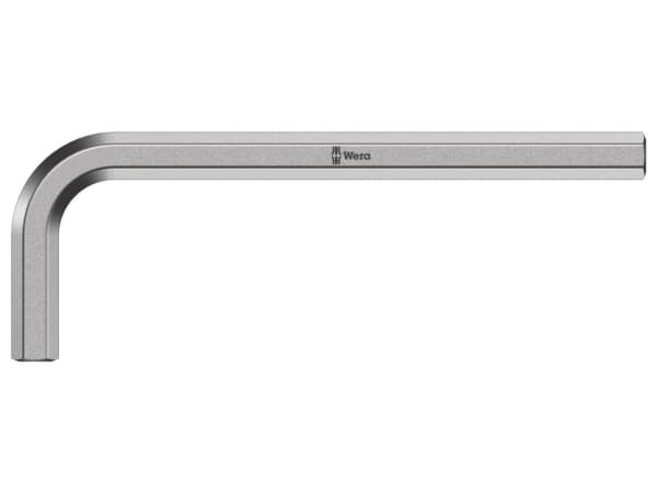 Wera 05021095001, L-formad skiftnyckel, metrisk, 19 mm, krom, 18 cm, 7 cm