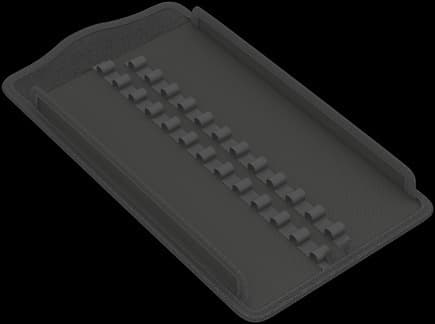 Wera 9429 rullepose for opptil 25 Kraftform Micro skrutrekkere, tom