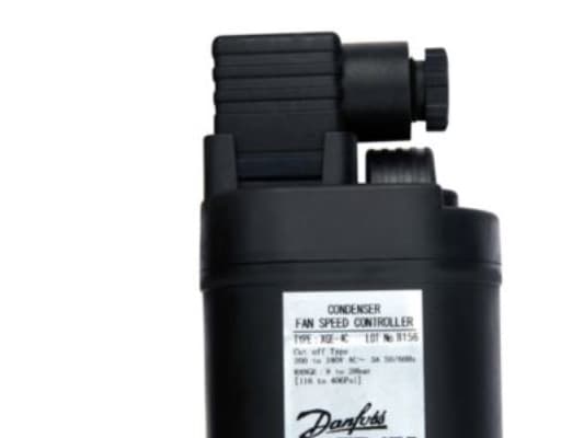 Danfoss XGE 4M - Ventilatorhastighedsregulator, 19 bar, 1 PH, 10-25 bar, 3 A