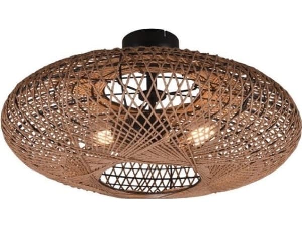 DELIGHT Trio Hedda taklampe 612300236 taklampe 2x40W E27 matt sort