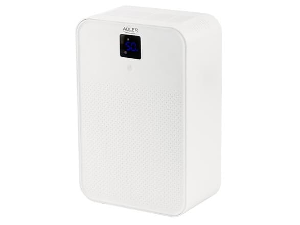 Adler | Thermo-electric Dehumidifier | AD 7860 | Power 150 W | Suitable for rooms up to 30 m³ | Water tank capacity 1 L | White