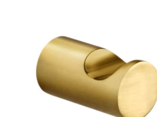 Pressalit Håndklædekrog, - curve, 2 stk, børstet messing