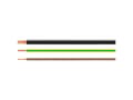 Miniatyrbilde 2 av 2: HELUKABEL H07V-K, Lavspenningskabel, Rød, Hvit, Polyvinylklorid (PVC), Polyvinylklorid (PVC), Kobber (Cu), 5 - 70 °C
