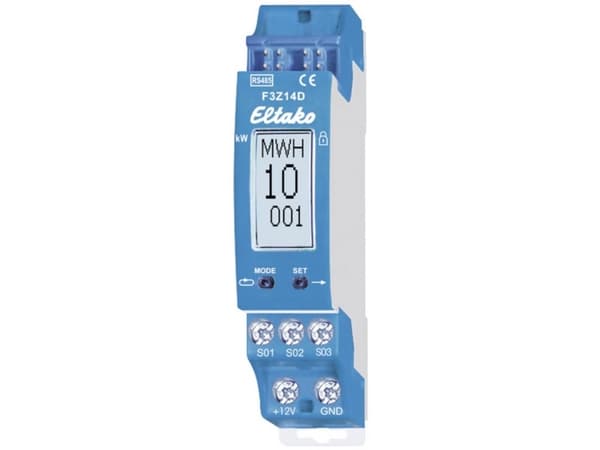 Eltako F3Z14D RS485 #####Bus radiolaskurin kerääjä