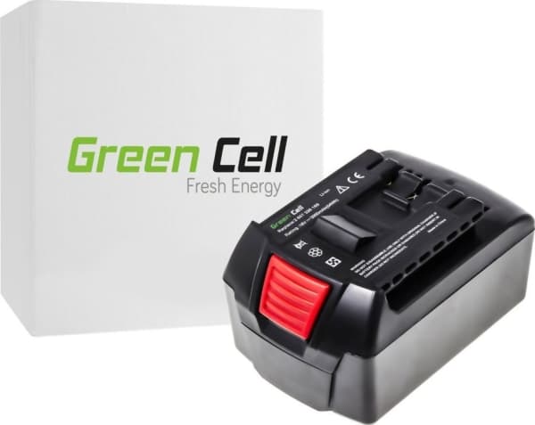 Green Cell PT22, Batteri, Lithium-Ion (Li-Ion), 3 Ah, 18 V, Bosch, Svart