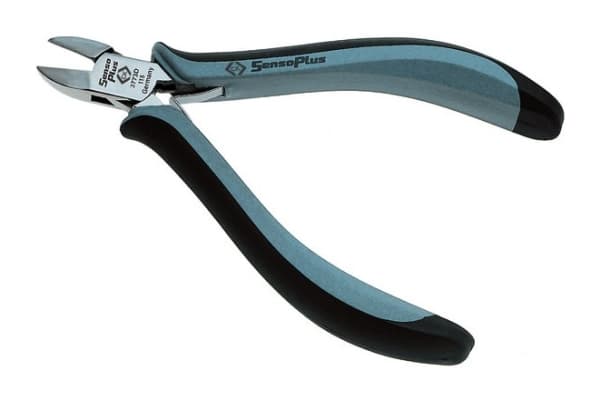 C.K Tools SensoPlus, Side-cutting pliers, Stål, Svart/blått, 11,5 cm