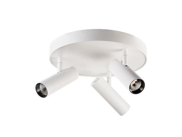 Vägg- och takarmatur Tube Micro Trio LED 18W, 3000K, 960 lumen, vit