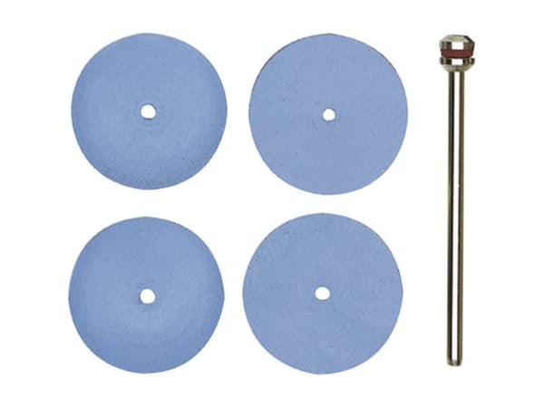 Proxxon Micromot 28 294 10 kpl:n pakkaus elastisia, pyörän muotoisia silikonisia kiillotusosia Halkaisija 22 mm 10 kpl