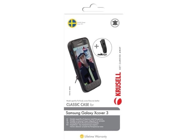 Krusell Classic, Hylster, Samsung, Galaxy Xcover 3, Lajittelu