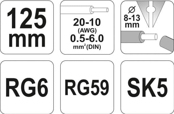 Yato YT-2274, 81 g, Sort, Rød