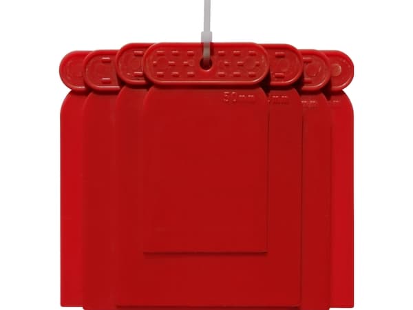 EKSPERT JAPANSKE SPAUTULAS, PLAST - 4 STK. 50, 75, 100, 120 MM [EKSPERT] - 1 pakke