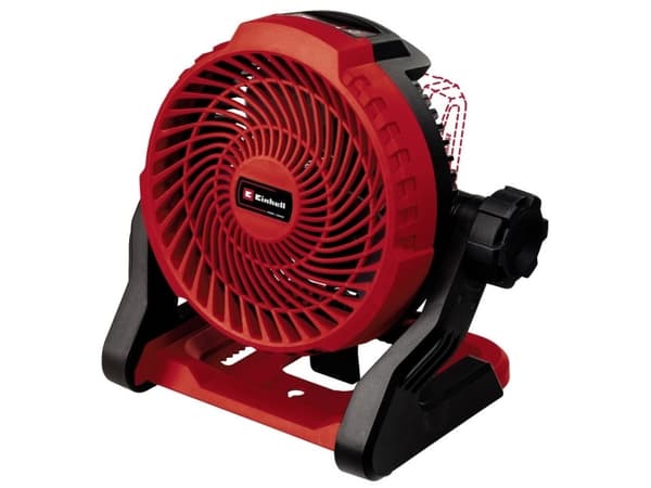 Einhell GE-CF 18/2200 Li, Kotitaloustuuletin lavoilla, Punainen, Lattia, 2200 RPM, 18 cm, 15000 m³/h - SOLO