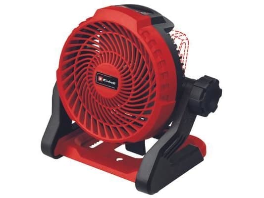 Einhell GE-CF 18/2200 Li, Kotitaloustuuletin lavoilla, Punainen, Lattia, 2200 RPM, 18 cm, 15000 m³/h - SOLO