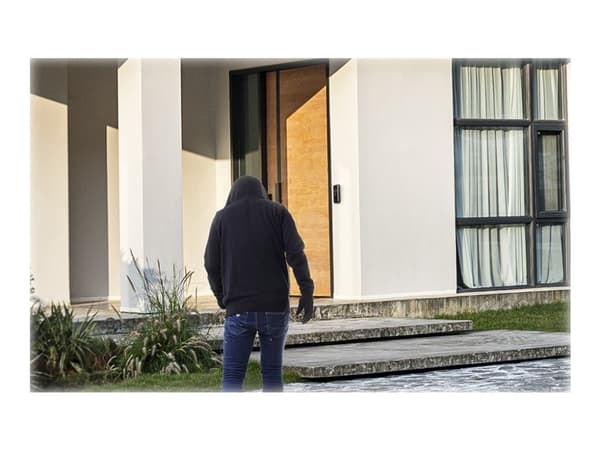 Eufy Video Doorbell Dual - lisälaite - ovikello - langaton - 802.11b/g/n - musta