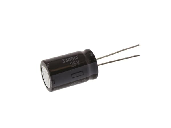 Panasonic EEUFR1E332 Elektrolytkondensator med radial tråd 7.5 mm 3300 µF 25 V/DC 20 % (Ø x H) 16 mm x 25 mm 1 stk