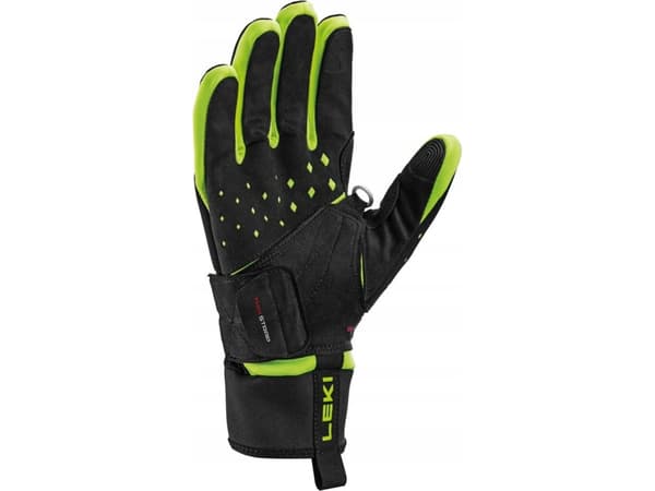Leki LEKI HANSKER HRC Race Shark gul 8.5