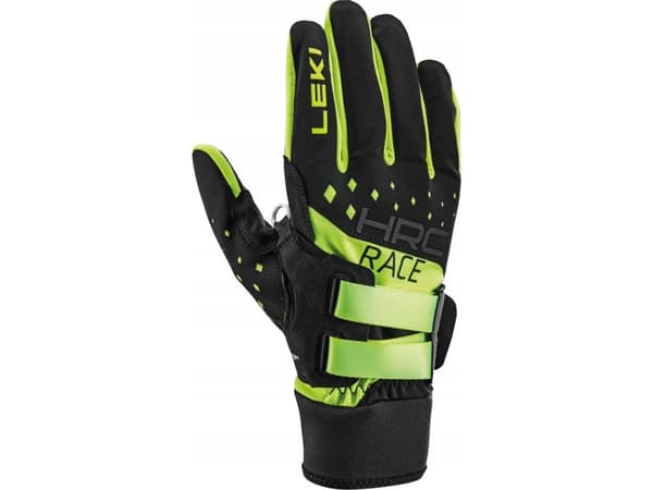 Leki LEKI HANSKER HRC Race Shark gul 8.5