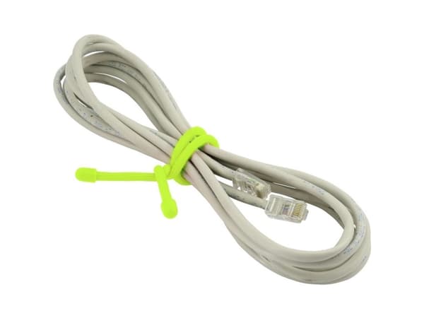 Conrad TC-6648016, Frigjørbart buntebånd, Silikagel, Grønn, 610 mm