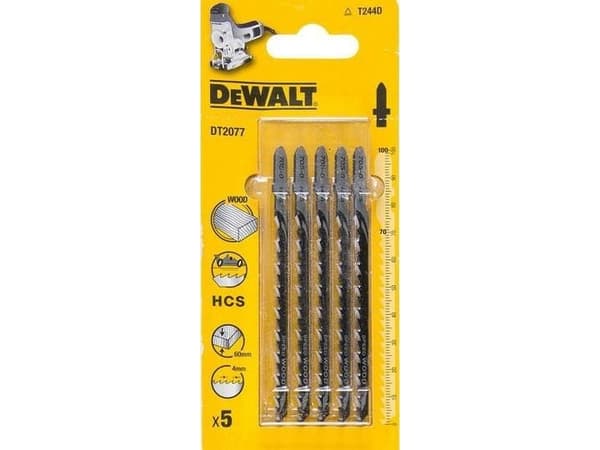 DeWALT DT2077-QZ, Figursågblad, 5 styck