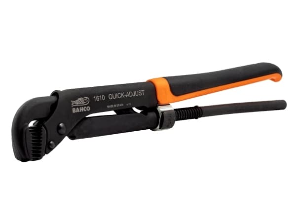 Bahco universalrørtang Quick Adjust m/Ergonomisk to-komponentti håndtag 1 1/2"