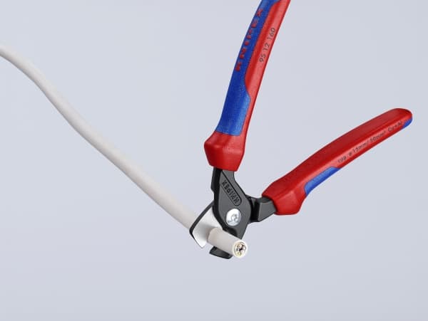 Knipex StepCut, Strømkabelkutter, Sort, Blå, Rød, 1,5 cm, 50 mm², 160 mm, 240 g