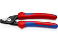 Miniatyrbilde 2 av 5: Knipex StepCut, Strømkabelkutter, Sort, Blå, Rød, 1,5 cm, 50 mm², 160 mm, 240 g