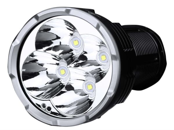Fenix LR50R, Käsikokoinen taskulamppu, Musta, IP68, LED, 4 lamppua, 50000 h