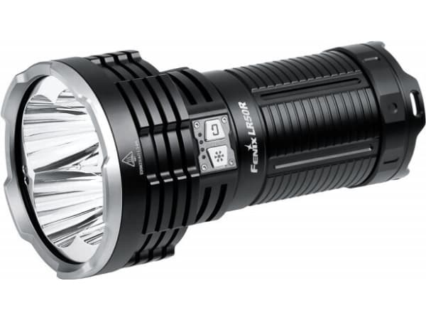 Fenix LR50R, Käsikokoinen taskulamppu, Musta, IP68, LED, 4 lamppua, 50000 h