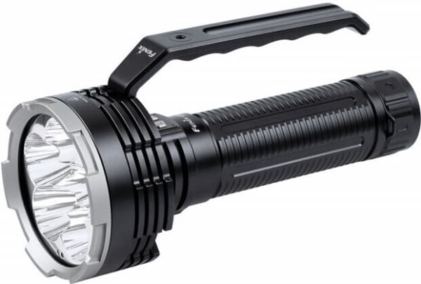 Fenix LR80R, Lommelykt, Sort, IP68, LED, 6 lamper, 50000 timer