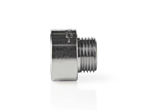 Nedis WAHA3412, Slanganslutning, Metall, Silver