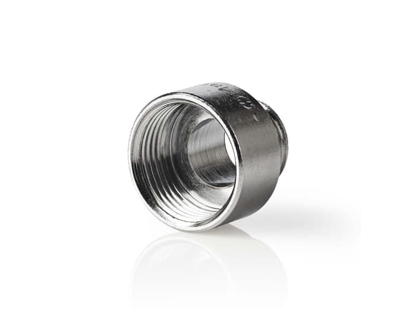 Nedis WAHA3412, Slanganslutning, Metall, Silver